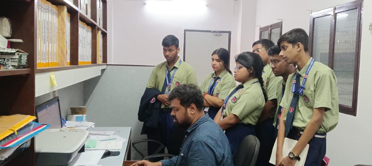 Industrial Visit 2025 – Kheria Industries, Salt Lake, Sec-5